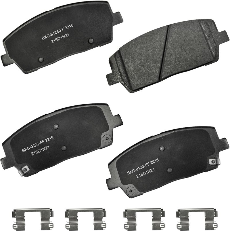 Bendix Premium SBC2215 Ceramic Front Brake Pads for Hyundai Palisade 2024-2020, Kia Telluride 2023-2020 - Image 1